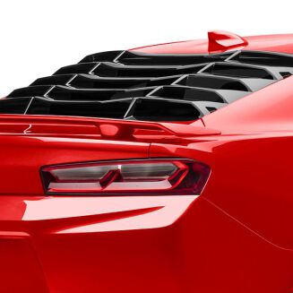 Bakrutepersienner blanksvart – Chevrolet Camaro 2016-2023