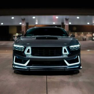MP Concepts Frontstötfångare Dark Horse-stil med LED Set Ford Mustang 2024-2026 GT, Ecoboost – bild 3