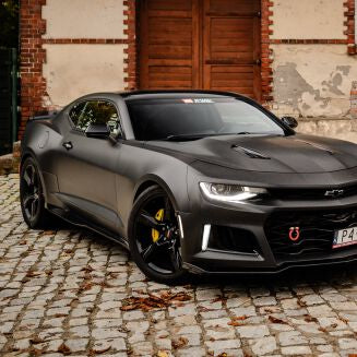Sidokjolar ZL1-stil blanksvart – Chevrolet Camaro 2016-2023