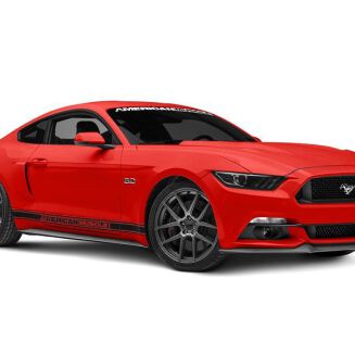 MMD Dimljus Splitters – Ford Mustang 2015-2017 GT, V6, EcoBoost – bild 5