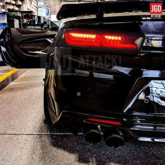 Baklyktor rökfärgad svart – Chevrolet Camaro 2016-2018