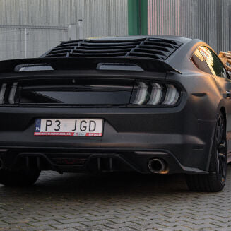 Bakvinge – GT500/MACH1 Style – Gloss Black – Ford Mustang 2015-2023 – bild 3