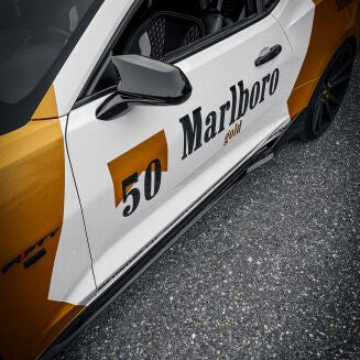 Sidokjolar blanksvart – Chevrolet Camaro 2016-2023