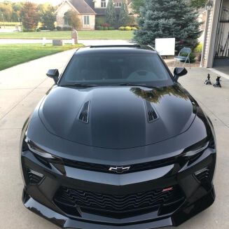 Frontstötfångare blanksvart – Chevrolet Camaro 2016-2023