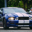 Övre grill – RTR LED Style – Ford Mustang 2013-2014 GT, V6 – bild 3