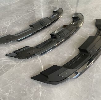Bakvinge – GT500/MACH1 Style + Gurney Flap-list - Matte Black – Ford Mustang 2015-2023 – bild 5