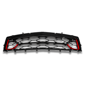 Nedre galler röd accent – Chevrolet Camaro 2016-2018