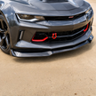 Nedre galler röd accent – Chevrolet Camaro 2016-2018