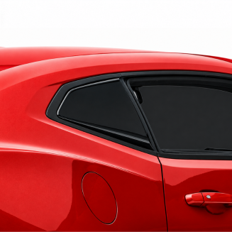 Sidorutepersienner blanksvart – Chevrolet Camaro 2016-2023
