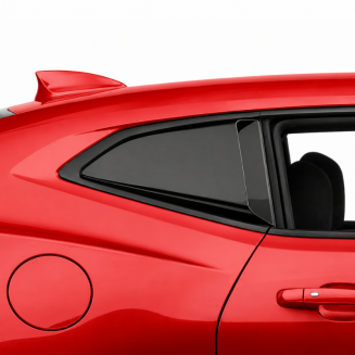 Sidorutepersienner blanksvart – Chevrolet Camaro 2016-2023