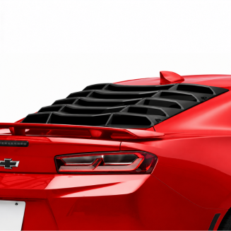 Bakrutepersienner mattsvart – Chevrolet Camaro 2016-2023