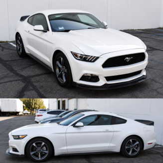 Hakspoiler/Läppspoiler – Frontläpp – FLAT – Ford Mustang 2015-2017 – bild 5