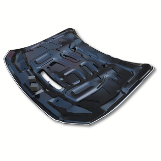 Aluminiumhuv – GT350 Style – Ford Mustang 2015-2017 GT, Ecoboost, V6 – bild 8