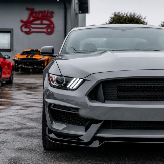 Aluminiumhuv – GT350 Style – Ford Mustang 2015-2017 GT, Ecoboost, V6 – bild 7