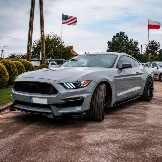 Aluminiumhuv – GT350 Style – Ford Mustang 2015-2017 GT, Ecoboost, V6 – bild 9