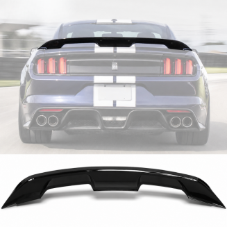 Bakvinge – GT500/MACH1 Style – Gloss Black – Ford Mustang 2015-2023 – bild 7
