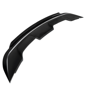 Bakvinge – GT500/MACH1 Style + Gurney Flap-list - Matte Black – Ford Mustang 2015-2023 – bild 2