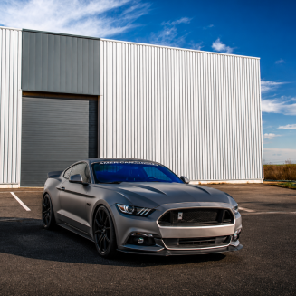 Övre grill – RTR Style – Ford Mustang 2015-2017 Ecoboost, V6, GT – bild 4