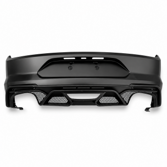 Premium Bakre stötfångare + Diffuser – GT500 Style – Quad Exhaust – Ford Mustang 2015-2023 ECOBOOST, V6, GT – bild 2