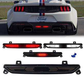 V3 Style LED Backljus/Dimljus – Ford Mustang 2024-2026 – bild 2