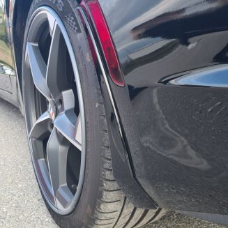 Stänkskydd blanksvart – Chevrolet Camaro 2016-2023
