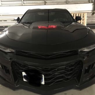 Motorhuv i aluminium ZL1-stil genomskinlig huvscoop – Chevrolet Camaro 2016-2023