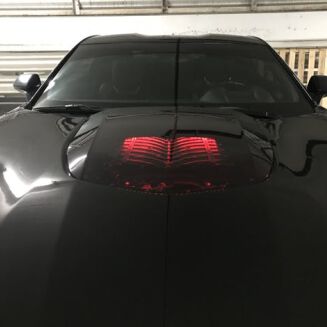 Motorhuv i aluminium ZL1-stil genomskinlig huvscoop – Chevrolet Camaro 2016-2023