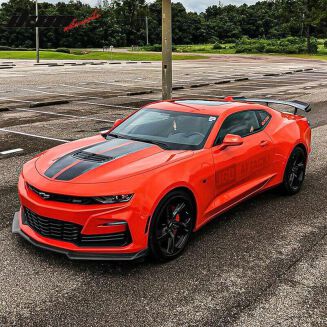 Frontläpp 1LE-stil mattsvart – Chevrolet Camaro 2016-2023