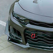 Frontstötfångare ZL1-stil blanksvart – Chevrolet Camaro 2016-2023