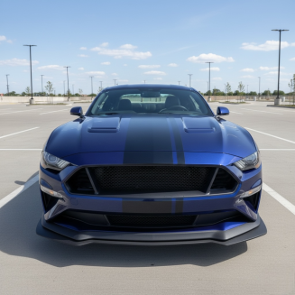 Övre grill – Ford Mustang 2018-2023 GT, EcoBoost – bild 3