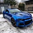 Frontstötfångare ZL1-stil blanksvart – Chevrolet Camaro 2016-2018