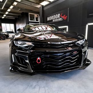 Frontstötfångare ZL1-stil blanksvart – Chevrolet Camaro 2016-2018