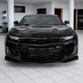 Frontstötfångare ZL1-stil blanksvart – Chevrolet Camaro 2019-2023