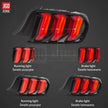 Vland LED Baklyktor Klart glas Gula blinkers Ford Mustang 2015-2023 – bild 4
