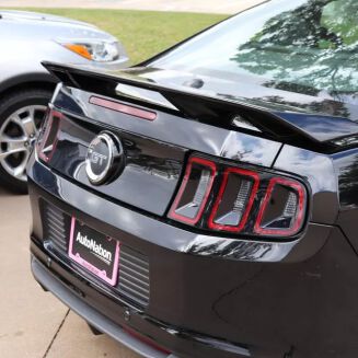 Bakvinge – GT/CS Style – Gloss Black – Ford Mustang 2010-2014 – bild 4