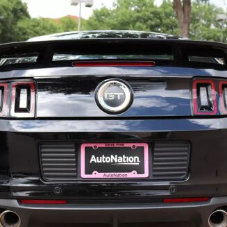 Bakvinge – GT/CS Style – Gloss Black – Ford Mustang 2010-2014 – bild 6