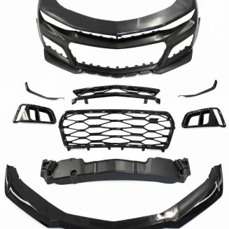 Frontstötfångare ZL1-stil blanksvart – Chevrolet Camaro 2019-2023