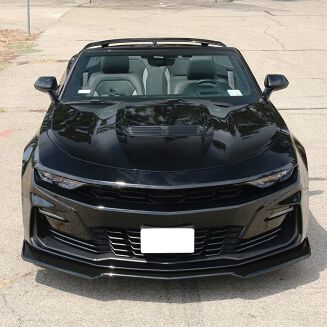 Frontläpp 1LE-stil blanksvart – Chevrolet Camaro 2016-2023