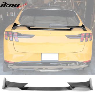 V1 Bakvinge – Gloss Black – Ford Mustang 2021-2023 MACH-E – bild 2