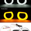 Halo LED Övre grill – MACH1 Style – Gloss Black – Ford Mustang 2018-2023 GT, Ecoboost – bild 5