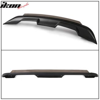 Bakvinge – GT500/MACH1 Style + Gurney Flap-list - Matte Black – Ford Mustang 2015-2023 – bild 6
