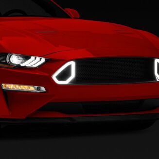LED Övre grill – MP Concepts – Ford Mustang 2018-2023 ECOBOOST, GT – bild 3