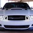 Övre grill – RTR LED Style – Ford Mustang 2013-2014 GT, V6 – bild 5