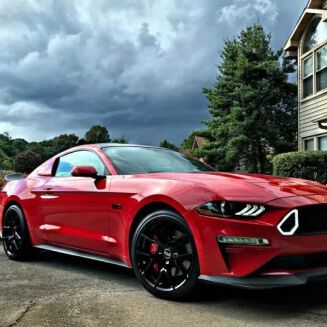 LED Övre grill – RTR style – Ford Mustang 2018-2023 ECOBOOST, GT – bild 5