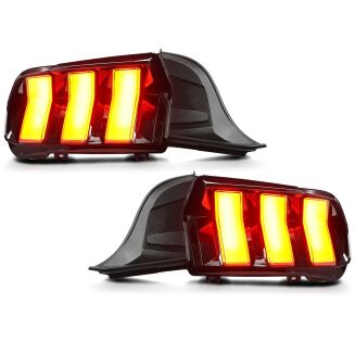 Baklyktor – NIGHTSTRIKE Black Edition – Yellow Blinkers – Ford Mustang 2024-2026 USA – bild 2