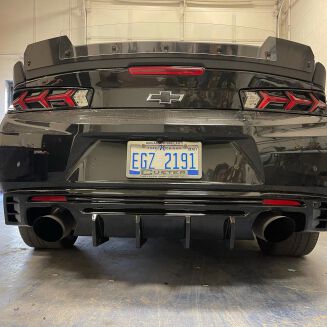 Bakre diffusor blanksvart – Chevrolet Camaro 2016-2023