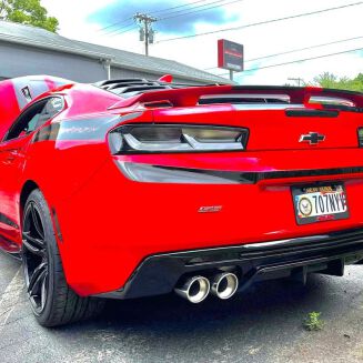Bakre diffusor ZL1-stil blanksvart – Chevrolet Camaro 2016-2023