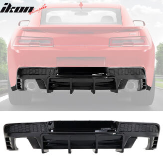 Bakre stötfångare blanksvart – Chevrolet Camaro 2014-2015