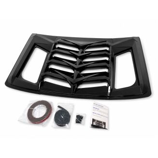 Bakrutepersienner LB-stil blanksvart – Chevrolet Camaro 2016-2023