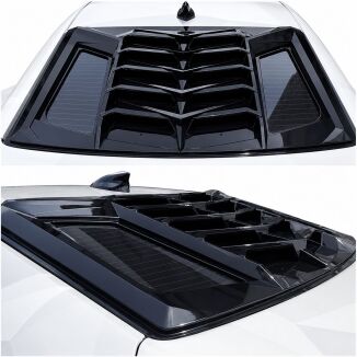 Bakrutepersienner LB-stil blanksvart – Chevrolet Camaro 2016-2023